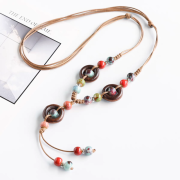 Ceramic Necklace ID 19909 [My Cool Jewelry]